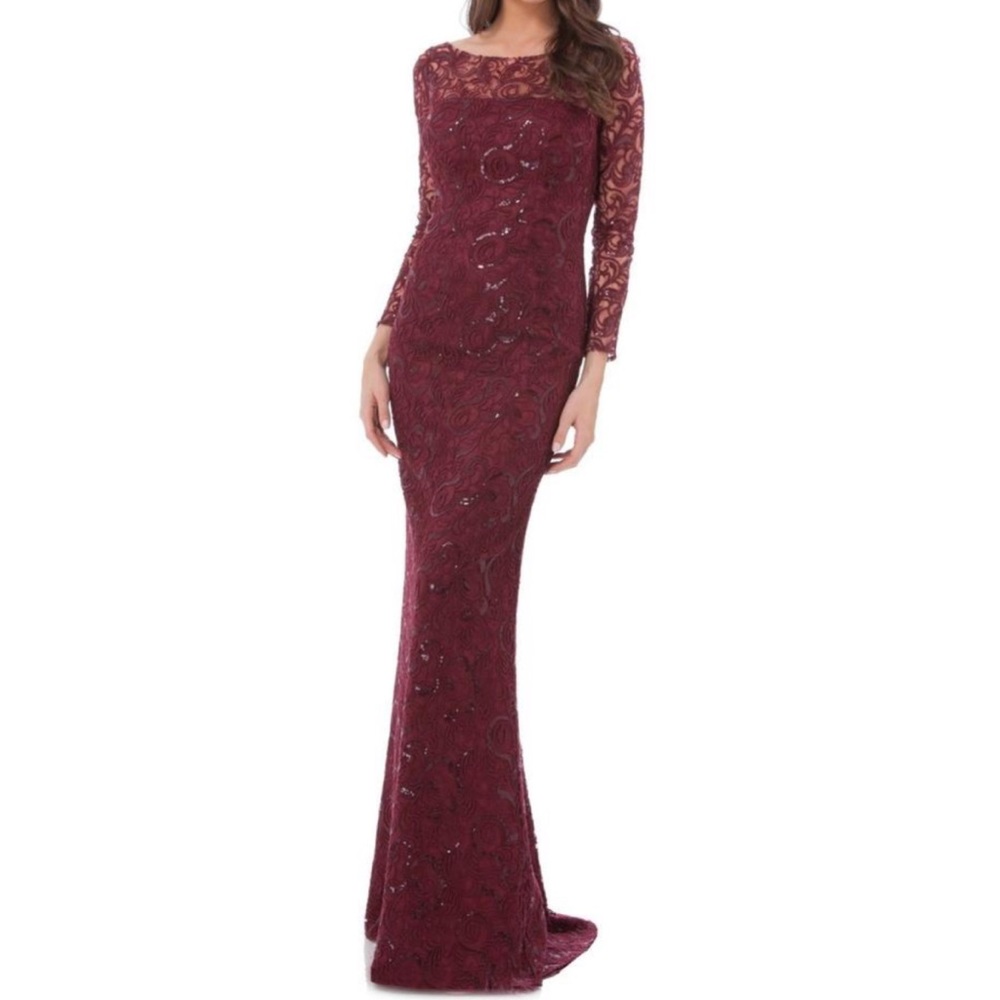 Carmen Marc Valvo Infusion Gown